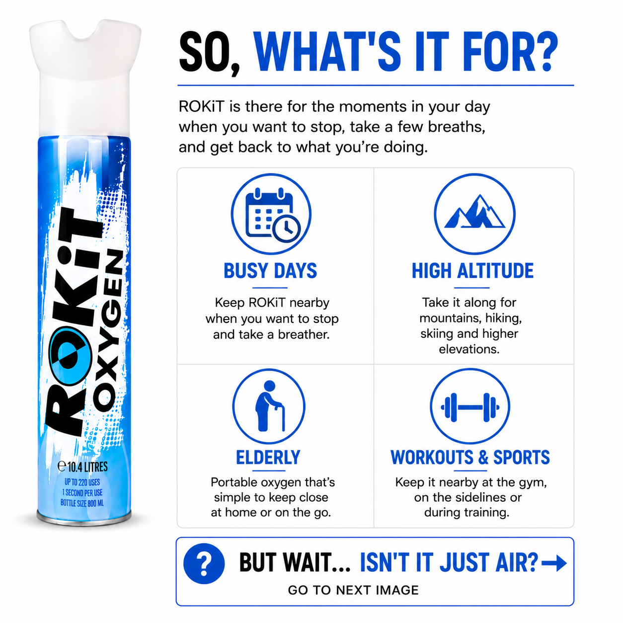 ROKiT Oxygen – Fresh Air for America | First Can FREE